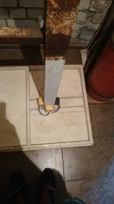 Стол металлический для стационарной установки