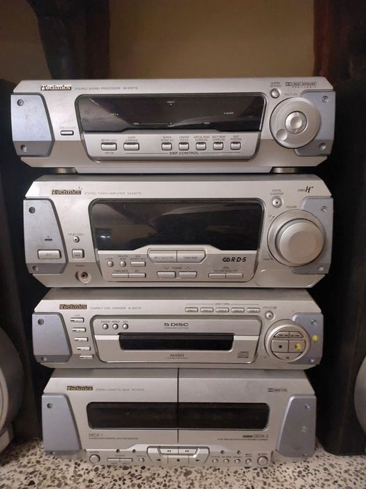 Technics EH770 — музичний центр Hi-Fi, CD, касети, пульт, повний комплект