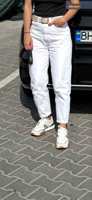 Білі джинси Mom  фірми Gepur