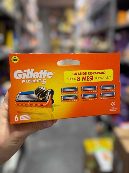 Змінні картриджі для гоління Gillette Fusion5  6 шт.