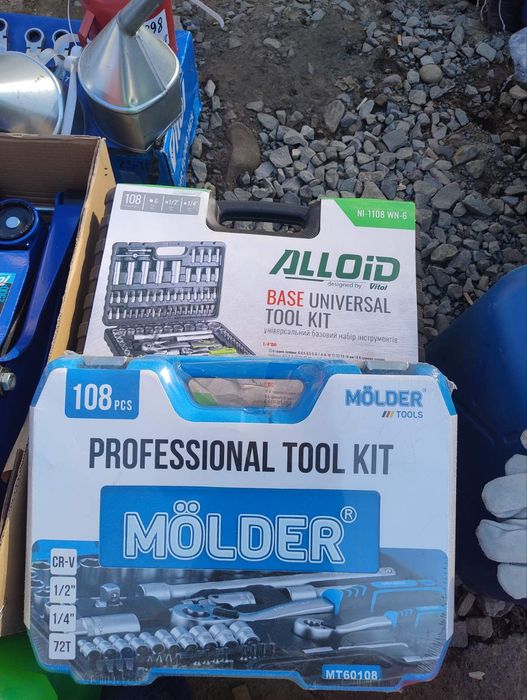 Набір інструментів ,MOLDER;ALLOID 1/4-1/2 на 108  придметів