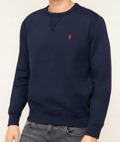 NOWA Bluza męska POLO RALPH LAUREN (rozmiar M/L) granatowa ORYGINAŁ