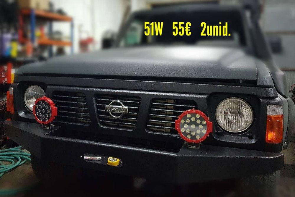 Barra led curva 405W + kit ligação