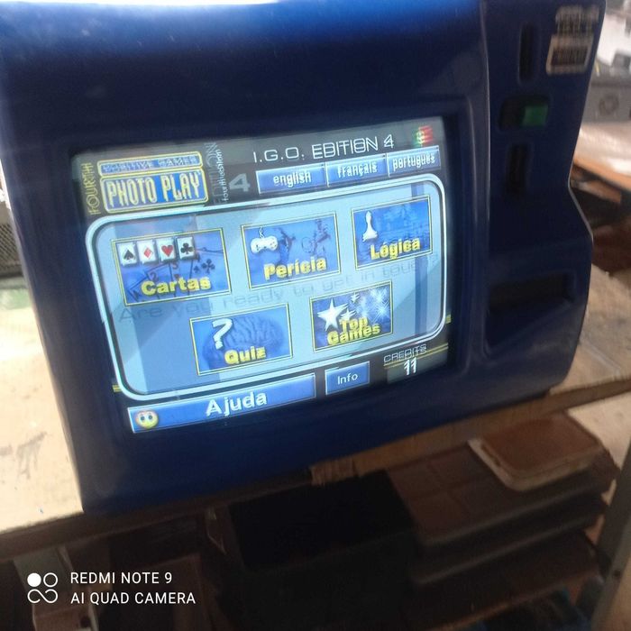 Máquina arcade photoplay