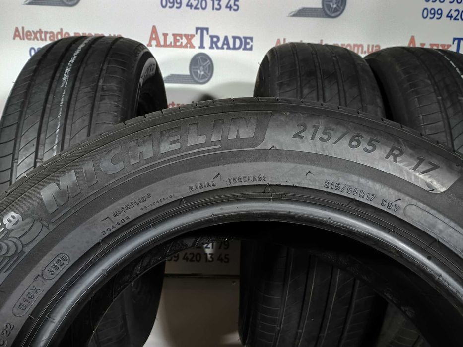 4 шт. 215/65 R17 Michelin Primacy 4 літні шини вживані