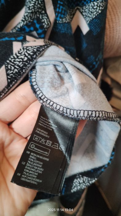 Bluzka elastyczna 40 L bawełna cotton crop top