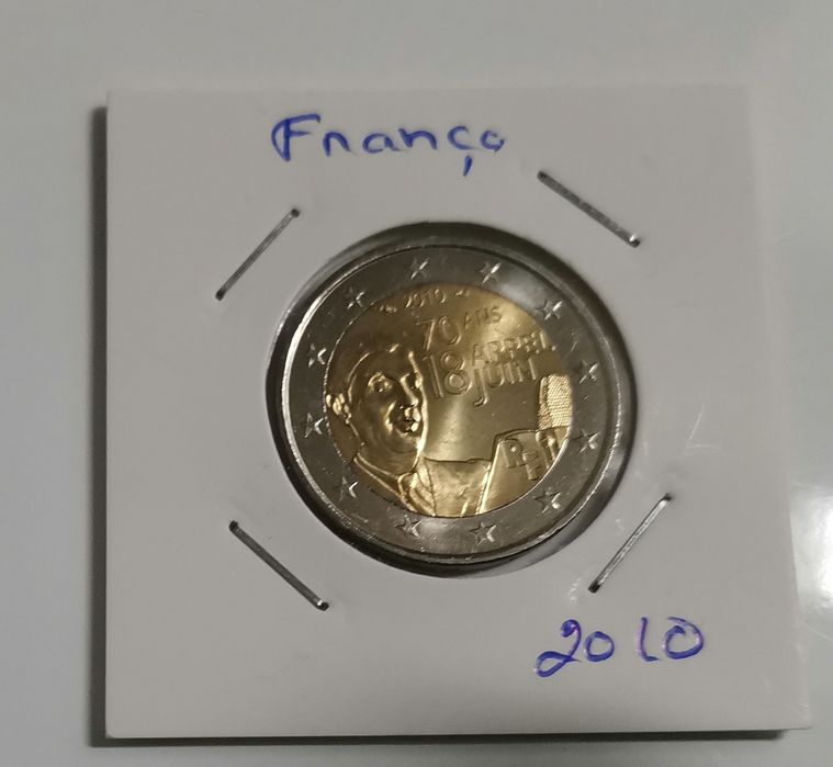 França 2010 - Moeda 2€UNC comemorativa