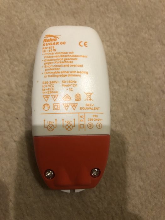 Transformadores “Relco Sugar 60”