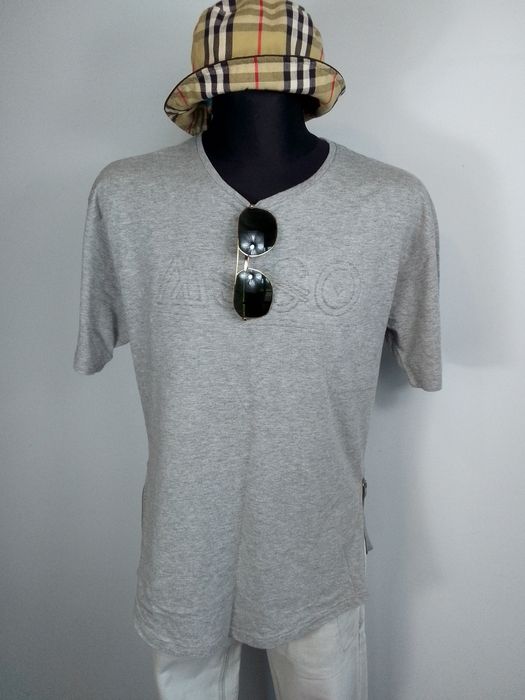 Szary t-shirt L Moscino