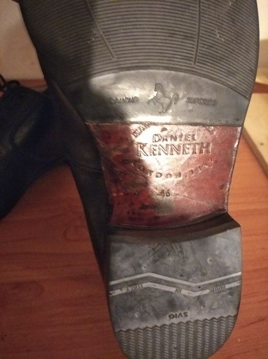 Buty męskie skórzane