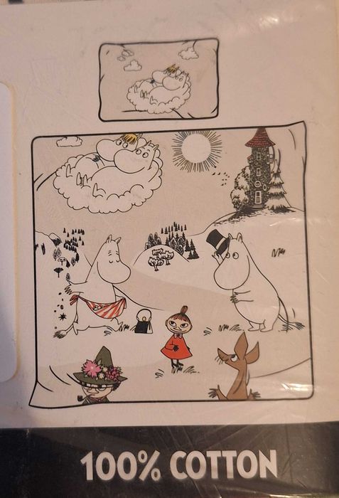 MOOMIN pościel pościel z Muminkami
