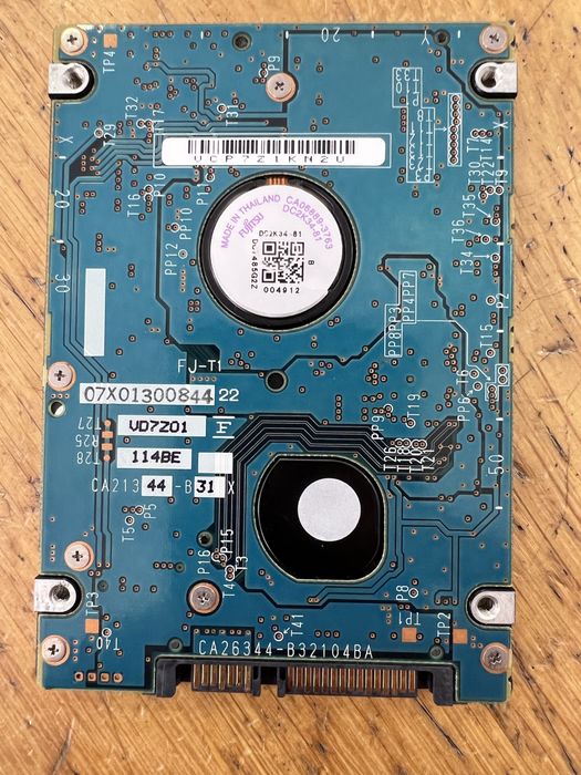 Disco Rígido Sata Fujitsu MHY2160BH 160GB