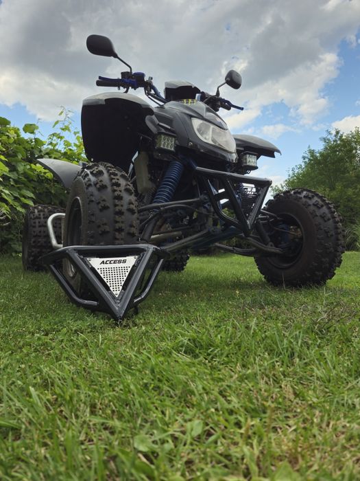 Bumper zderzak przedni Access Lucky Star swap NOWY Aluminium