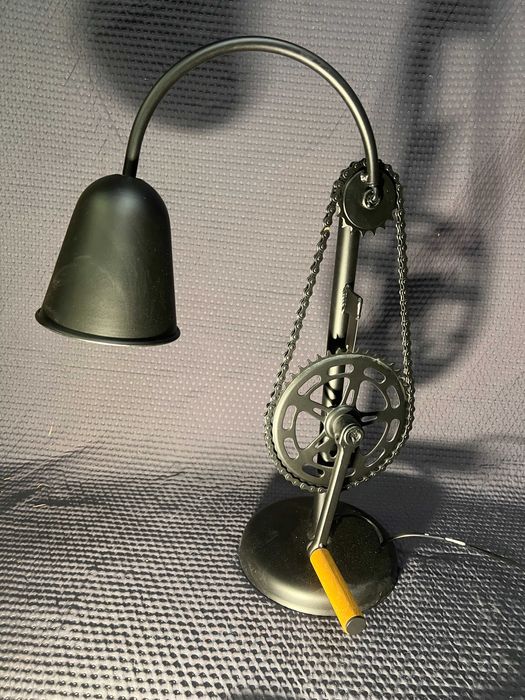 Kaspa BIKE Lampa stołowa/biurkowa industrialna techniczna rower