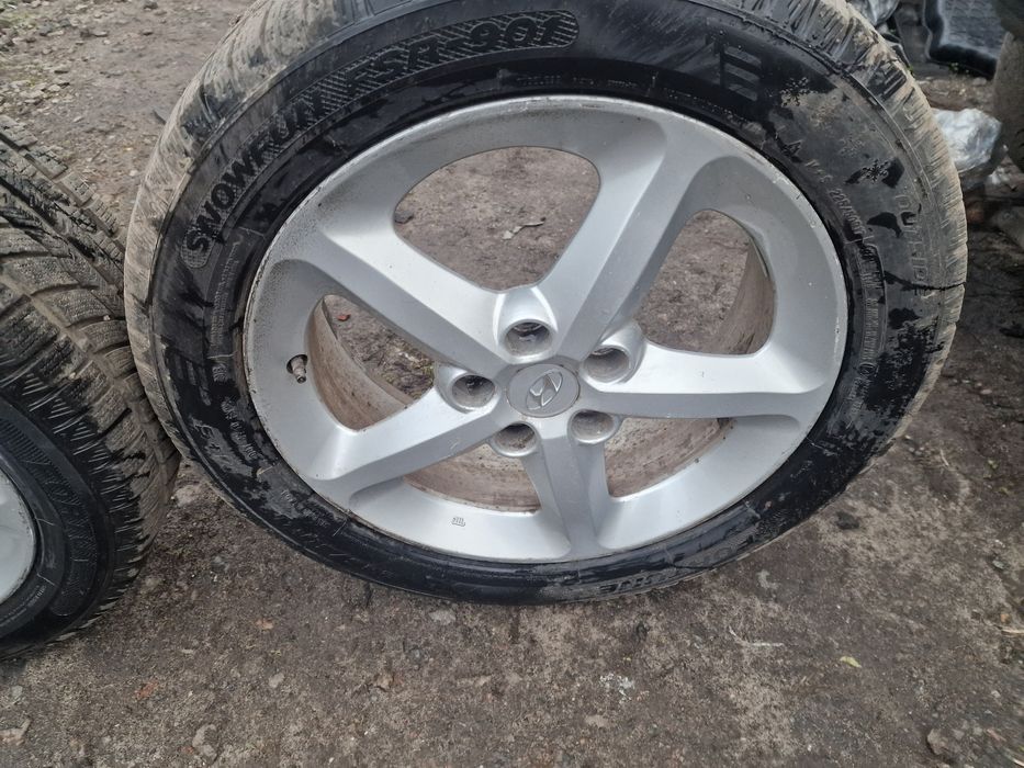 Колеса 5x114.3 225/50 r17 цо 67.1 Hyundai Sonata  NF диски титаны лить