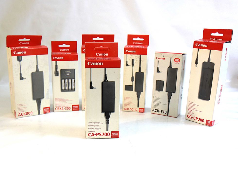 Transformador Canon ACK-E10 novo (nunca usado)