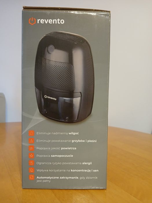 Osuszacz powietrza pochłaniacz wilgoci - Revento Denso 700 ml (cichy)