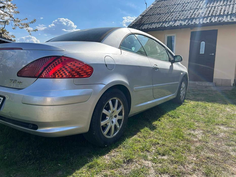 Peugeot 307cc 2005 LPG niedziałający dach