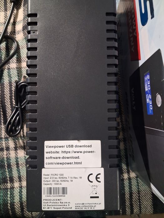 Безперебійний блок живлення UPS1квт