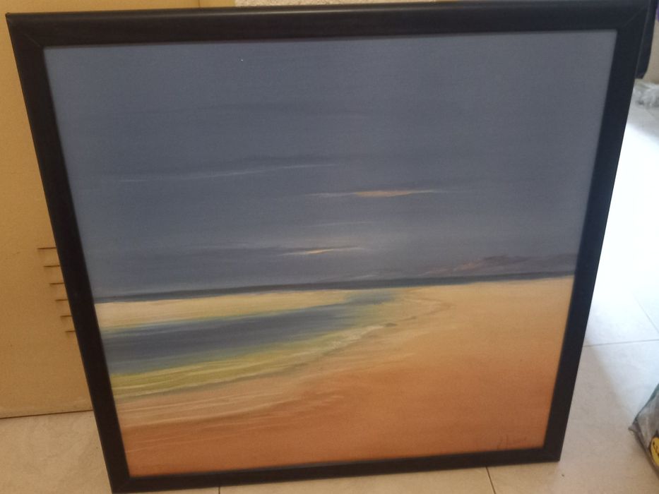 Quadro alusivo ao mar como novo