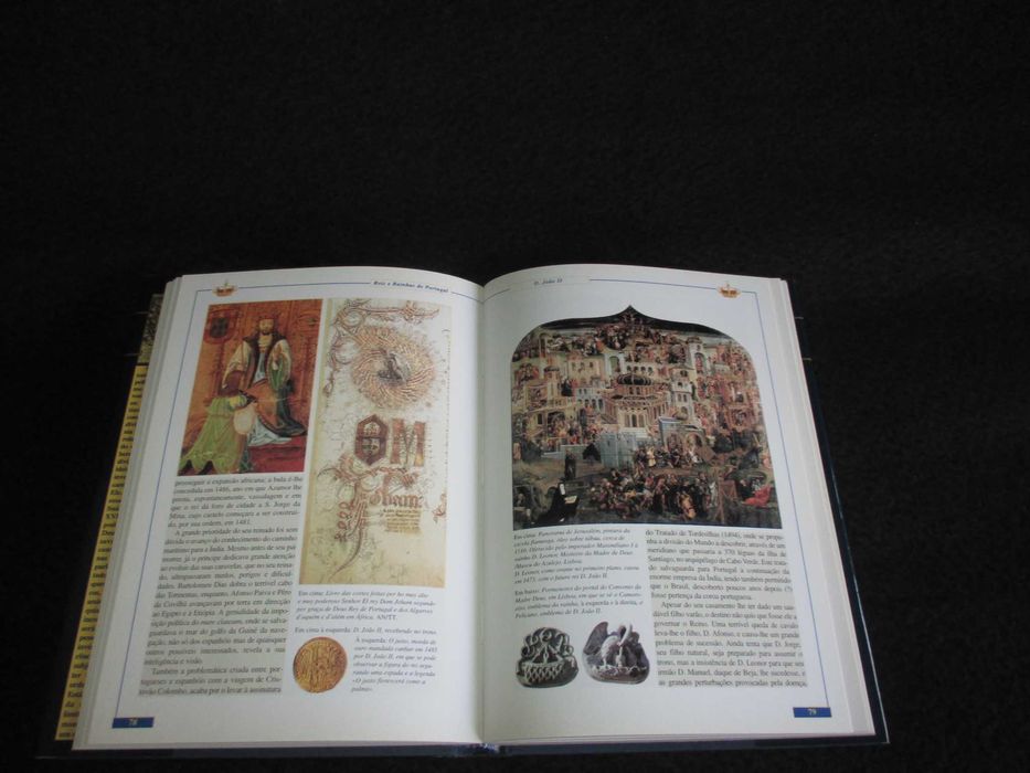 Livro Reis e Rainhas de Portugal Manuel de Sousa