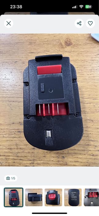 Bateria Black and Decker 14.4V - NOVO