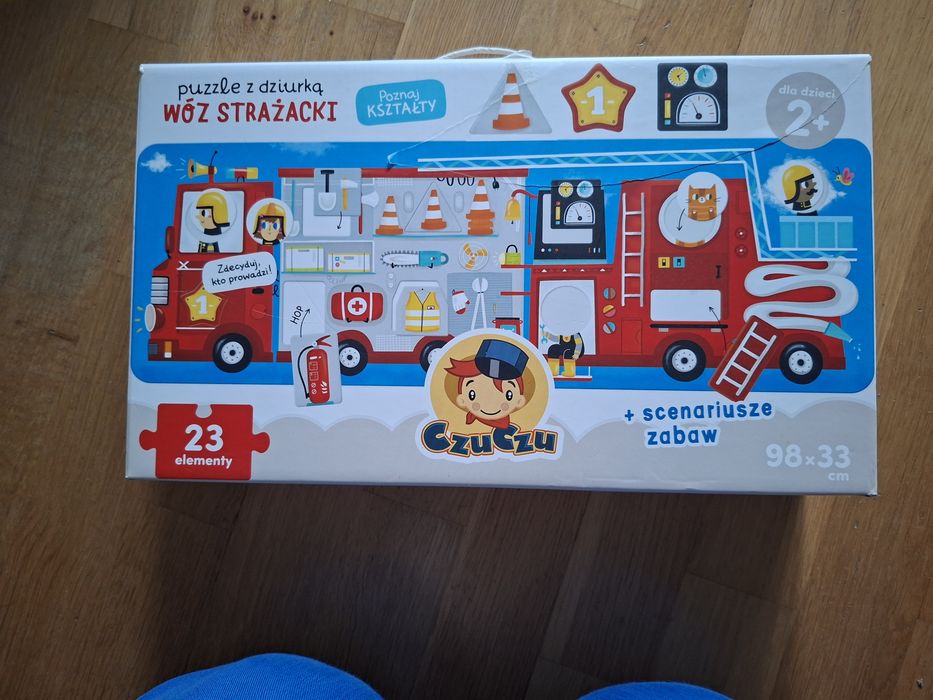 Puzzle czuczu woz strazacki