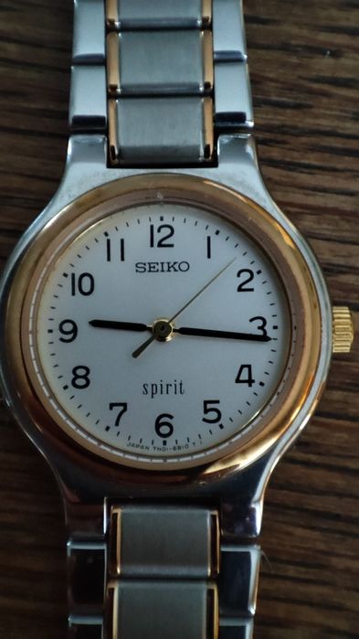 Relógio Vintage Seiko Spirit 7N01-6A80