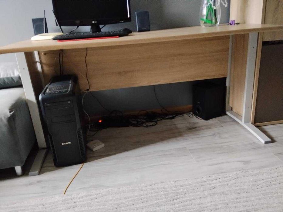 Biurko Brw Office 150 cm dąb sonoma
