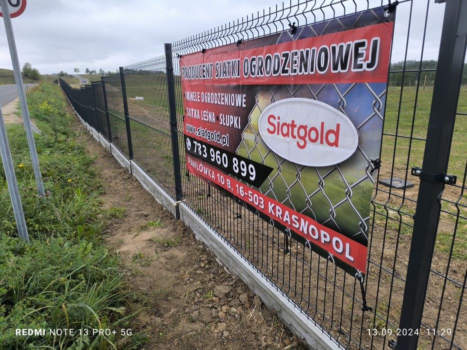 Produkcja Sprzedaż i SOLIDNY montaż ogrodzeń siatka panele ogrodzeniow