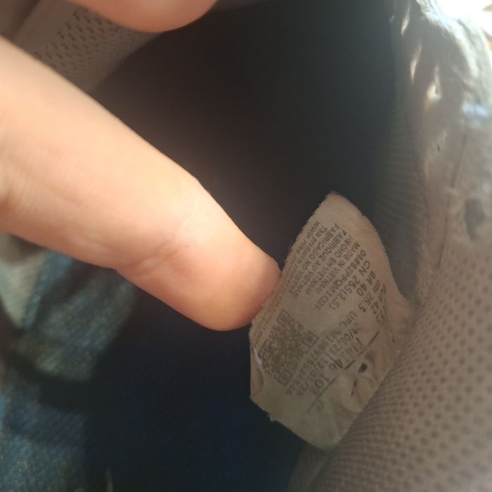 Buty nike biało niebieskie