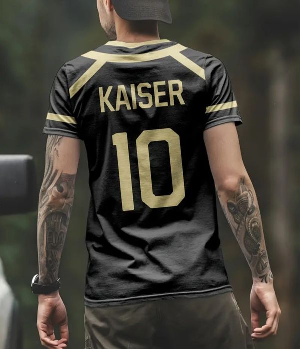 Camisa de anime bluelock kaiser