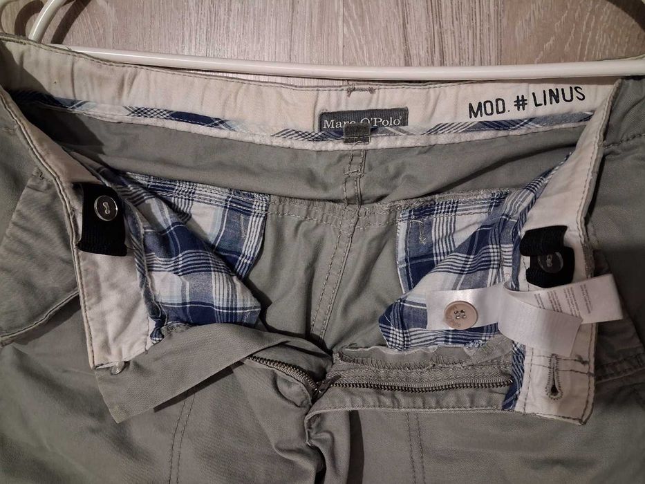Брюки карго Marc O'Polo LINUS хаки 100% хлопок