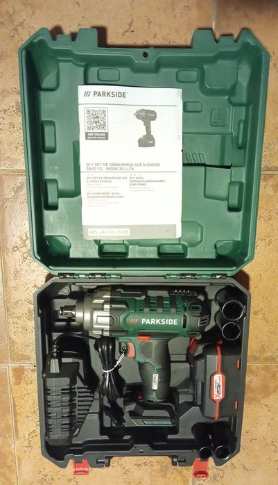 Aparafusadora de impacto 20V Parkside