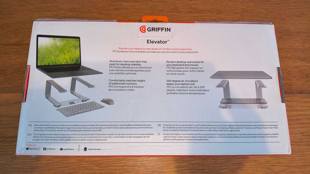 Griffin Elevator - Base de portátil - NOVO