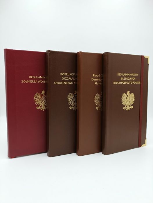 Komplet regulaminów- Ogólny, musztry, instrukcja, poradnik dcy plutonu
