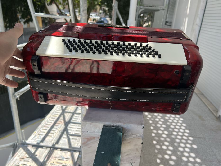 3a voz Acordeao Crucianelli Italia +mala e correias