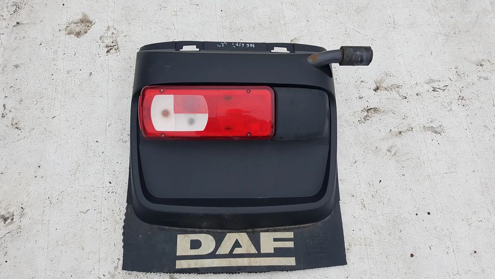 błotnik nadkole zakole chlapacz mocowanie lampa lewy daf xf 106 cf euro 6 lift