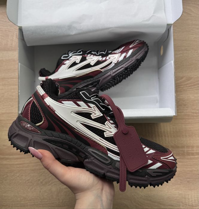 !БЕЗ Передплат! Off-white Be Right Back Burgundy