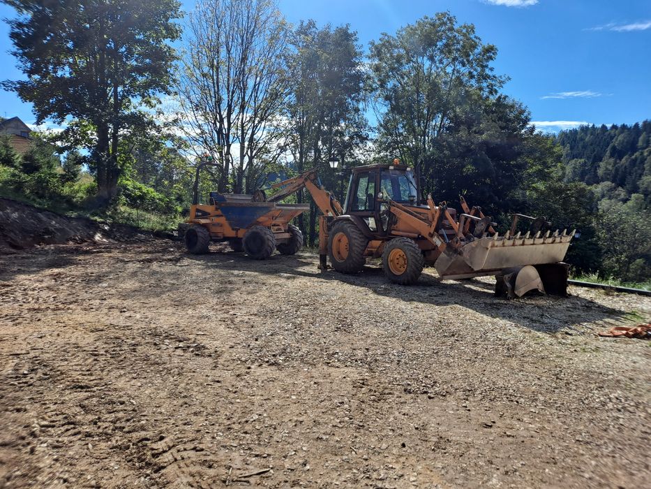 Roboty zimne Usługi Koparko Ładowarką Wozidło 6t