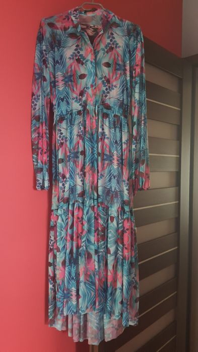 Sukienka siatka nowa