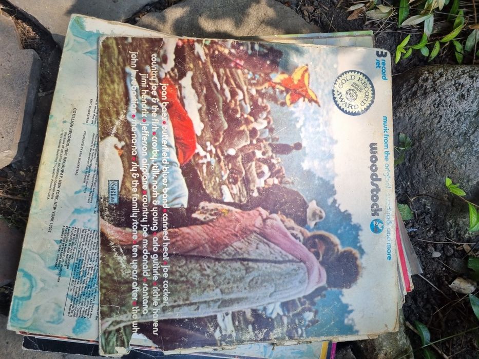 WOODSTOCK 1970 – 3 LP set – Cotillion/Atlantic SD3‑500