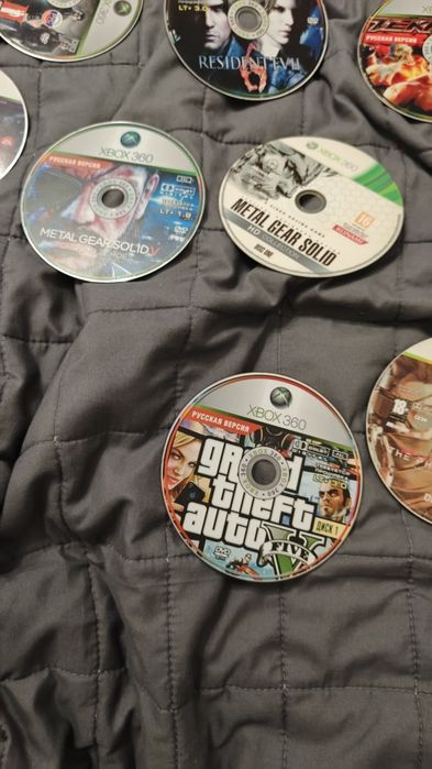 Диски на xbox 360 в не очень хорошем состоянии