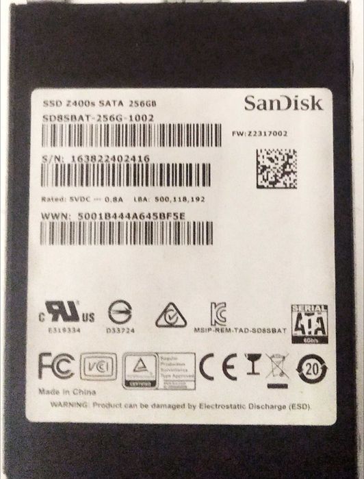 Disco sdd sata para portatil