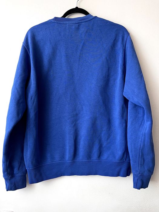Męska niebieska bluza Nike just do it z długim rękawem canusal basic dla chłopca