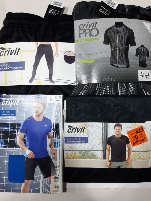 Lidl СТОК  одяг crivit.