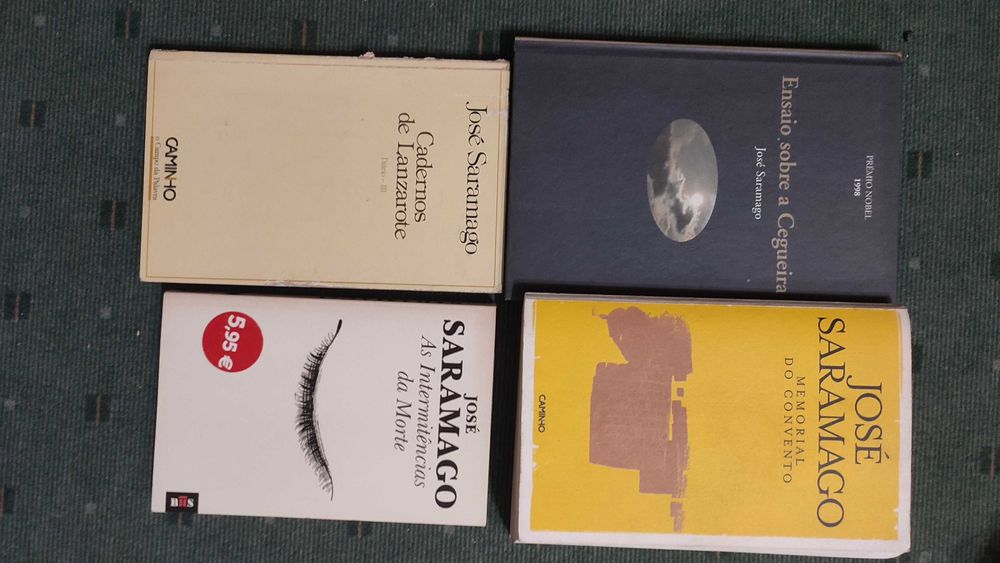 4 Books by José Saramago
