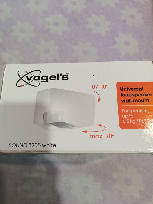 Uchwyt, uniwersalny do głośników Vogels SOUND 3205 White