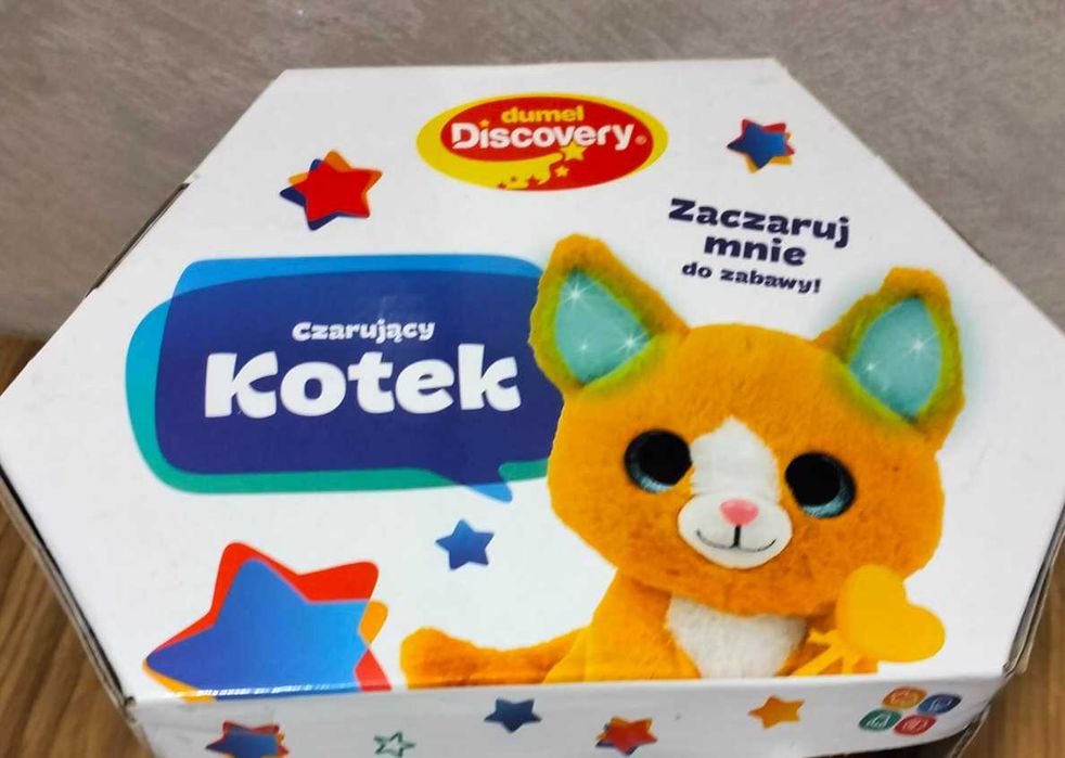 Dumel Discovery Czarujący interaktywny rudy kotek