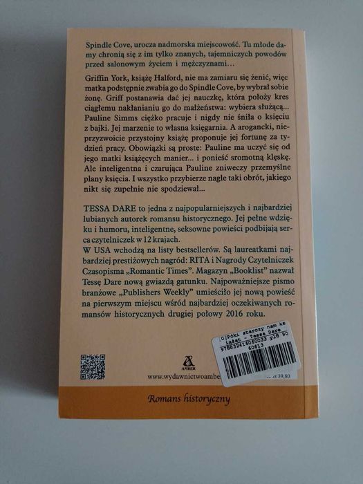 Książka "Póki starczy nam książąt" Tessa Dare